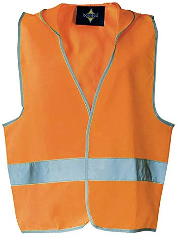 Warnweste mit Kapuze - Kinder