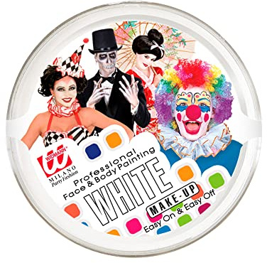 W WIDMANN MILANO Party Fashion - Make-Up, in Schale, 25 ml, Schminke, Karneval, Mottoparty, Halloween