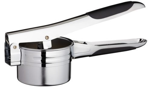 KitchenCraft Verchromte Kartoffelpresse, 12.5 x 12 x 32.4 cm, Silber