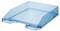 Han 6 x Briefablage A4 Polystyrol transparent-blau