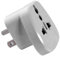 US Tronic ADV-5 Adaptateur pour USA/Canada/Thaïlande Blanc