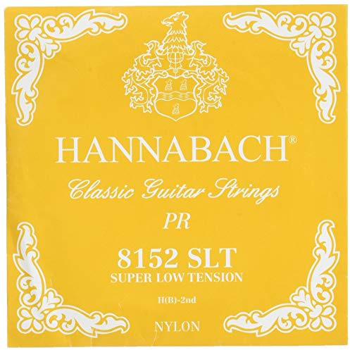 Hannabach Saiten für Klassikgitarre Seire 815 Super Low Tension Silver Special, (hochwertig, Allzweck-Saite für fast jedes Instrument, Gitarrensaiten klassische Gitarre, Made in Germany)