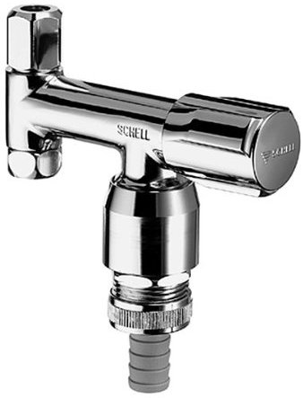 Schell COMFORT 3/8 Messing-Rückschlagventil mit Rückflussverhinderer (RV) und Rohrbelüfter (RB)