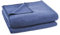 Soft-Fleece-Decke – Polarfleece-Decke mit Häkelstich – flauschige Kuscheldecke – 220x240 cm – 540 indigo - von ’zoeppritz since 1828’