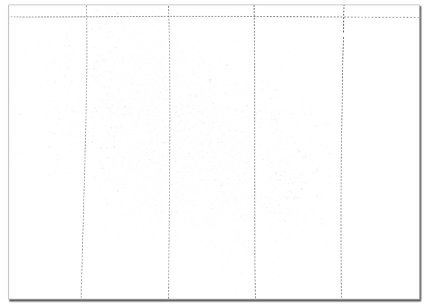 Perforierte Etikettenbögen, Einstecketiketten für Etikettenhalter, 100 mm x 30 mm, Weiß (100-er Pack)