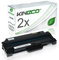 2 Toner kompatibel mit Samsung ML-1910 ML-2525W SF-650 ML-1915DSP ML-2581ND SCX-4600FN SCX-4623FN FW - MLT-D1052L/ELS - Schwarz je 3.000 Seiten