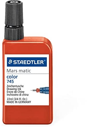 STAEDTLER 745 Mars matic Zeichentusche 22ml, rot
