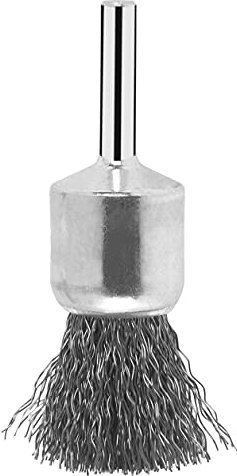 Bosch 2609256538 6 x 25 mm Pencil Brush Crimped Wire Shank