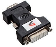 V7 VGA to DVI-I Adaptor (Black)