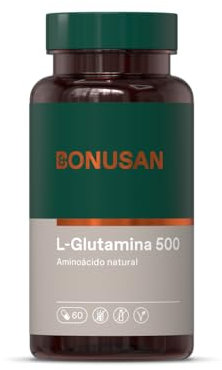 L-Glutamina 60 cápsulas de 500 mg de Bonusan