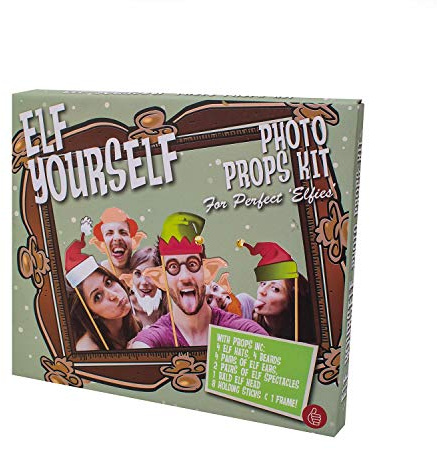 50Fifty Elf Yourself Photo Props Kit