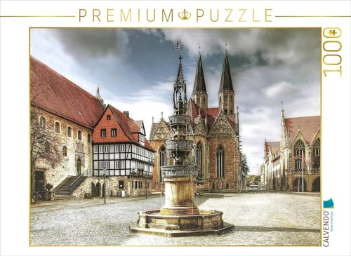 CALVENDO Puzzle Martinikirche am Altstadtmarkt | 1000 Teile Lege-Größe 64 x 48 cm Foto-Puzzle für glückliche Stunden