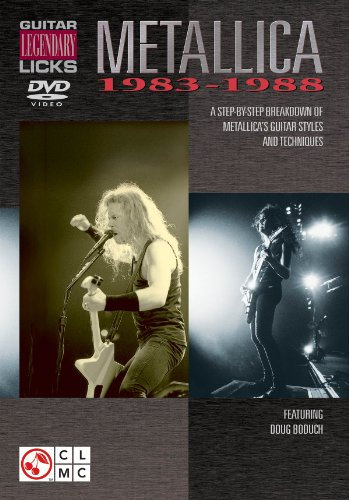 Metallica - Guitar Legendary Licks 1983-1988 - DVD