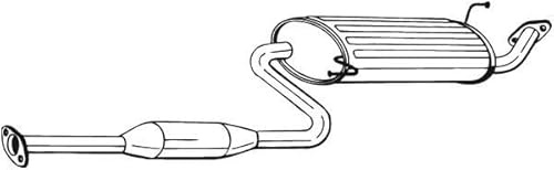 Bosal 283-531 Endschalldämpfer