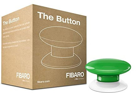 FIBARO The Button verde - Z-Wave Vert