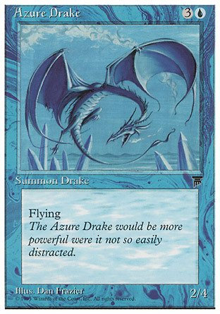 Magic The Gathering - Azure Drake - Chronicles