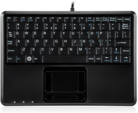 Perixx PERIBOARD-510 PLUS Clavier USB, Hub Usb