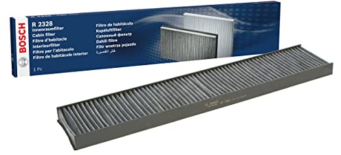 Bosch R2328 Activated Carbon Cabin Filter - Replacement Filter | Against Unpleasant Smells, Pollen and Dust for Cleaner Air Inside the Vehicle