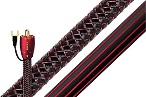 AudioQuest 3m Irish Red RCA cable de audio Negro - Cables de audio (RCA, RCA, 3 m, Negro)