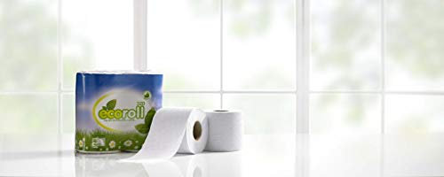 Ecoroll 100% Recycled Eco Toilet Rolls 320 Sheet 2ply (72 Rolls)