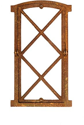 Stallfenster Klappfenster Scheunenfenster Eisenfenster 38x76cm im Antik-Stil