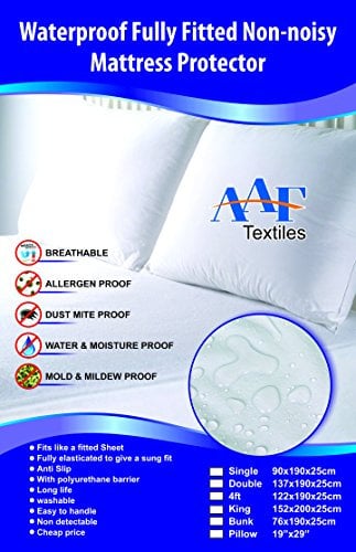 Bed bug proof Pillow Protector Pair Anti Allergy Lab Certified|Anti Allergy|Pillow Case Cover Encasement Pair | Full Zip Closed | Dust Mite Proof | Bed Bug Proof | Asthma and Allergy Safe Pillow Cover | Breathe Safe Free from Dust Mite Allergens | Micro Porous Fabric | Hypo Allergenic Pillow Cover|Silent to Sleep on | Fully Breathable Pillow Protector