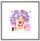 Photo Style Kunststoff Bilderrahmen quadratisch Foto Rahmen Picture Frame Collage: Farbe: Silber | Format: 50x50
