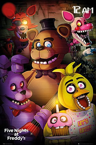 Five Nights at Freddys - Poster - Group + Ü-Poster