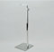 General Handtaschenständer aus Edelstahl + Eisen, Silber, 13 x 13 cm, 40 - 66 cm verstellbar