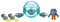 Go Jetters DTH60 Kyan Plu G.O. Roll Spielset