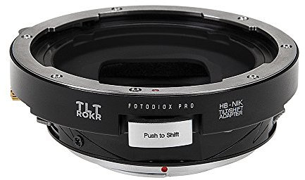 Fotodiox Pro TLT ROKR Tilt/Shift Lens Adapter Compatible with Hasselblad V-Mount Lenses on Nikon F-Mount Cameras