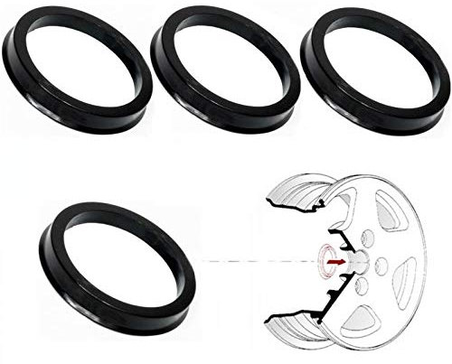 INION 72,6-65,1 mm 4X Stück Zentrierringe Felgenzentrierring für Felgen Alufelgen