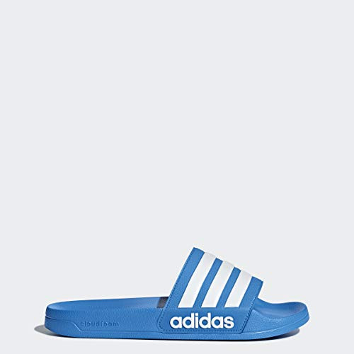 adidas Homme Adilette Shower Pantoufles, Bleu 472, 52 EU