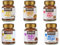 Beanies Flavoured Instant Coffee Variety Pack (6 x 50 Grams Jars): Caramel, Hazelnut, Very Vanilla, Cinder Toffee, Double Choc, Cookie Dough
