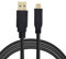 Cablecc 8m USB-C USB 3.1 Typ C Stecker auf USB3.0 Typ A Stecker Daten GL3523 Repeater Kabel für Tablet & Telefon & Festplatte