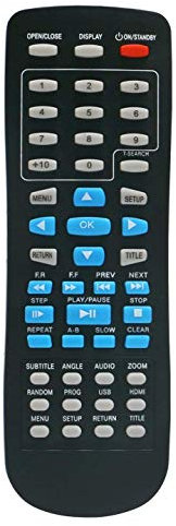 VINABTY SE-R0335 SE-R0336 télécommande remplacer pour Toshiba Lecteur DVD SD2010KB SD-2010KR SD2010 SD290EKB SD291EKE SD3005KB SD-291EKF SD3010KB SD390EKB