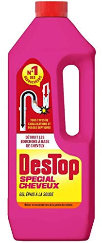 DESTOP Gel Déboucheur Special Cheveux 1L