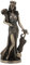 Veronese Design Fortuna Statue aus Kunstharz, griechische Göttin von Fotrune und Wohlstand, bronzefarben, Sammlerstücke, Bronze, L 5 1/8 * W 4 1/8 * H 11 1/4 (Inch), WU77777A4