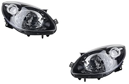 Johns, Scheinwerfer Satz passend für Renault Twingo Scheinwerfer II 03/07-12/11 H4 Set links & rechts