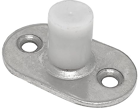 2 x Schiebetür-Rollenführungsrad, Bodenführungsrolle, Schiebetür-Scheunentür-Hardware-Zubehör (Durchmesser 13 mm)