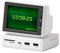 Hagibis Mini Monitor 3,5″ IPS Bildschirm Mit USB-C Hub, X86-960_EUA Display, USB-A/C Anschlüsse, Kartenleser, Echtzeituhr, Temperaturanzeige, Für Schreibtisch, Mini Bildschirm