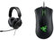 JBL Quantum 100 Over-Ear Gaming Headset – Wired 3,5 mm Klinke & Razer DeathAdder Essential (2021) - Essentielle Gaming-Maus mit optischem 6.400-DPI-Sensor