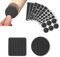 TXXATX Anti Rutsch Pad 141 Stück Filzgleiter Selbstklebend 8 Größen Möbel Filzgleiter 4 mm Dicke Antirutsch Pads Möbel Runde und Rechteckige Antirutsch Aufkleber für Tisch Stuhl Bett Schrank Sofas
