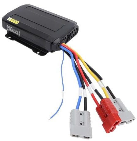 Chargeur de Batterie, Technologie MPPT, Chargeur Intelligent Double Entrée 40A pour Panneau Solaire, Alternateur, Camping-Car, Voiture, Marine, Métal