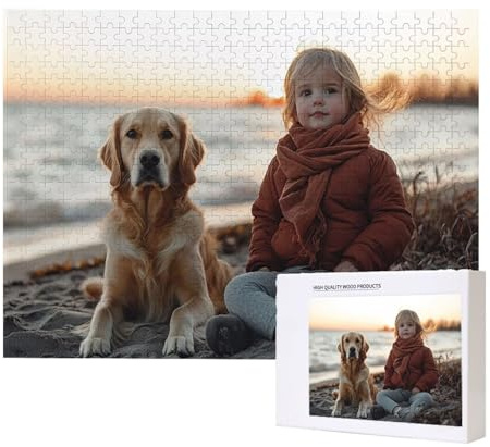 Personalisiertes Puzzle mit eigenem Foto - 1000/1500/2000/3000/4000/5000/6000 Teile: Gestalte selbst Puzzle, Adult Fotopuzzle - für Mama, Wedding, Familie zum Geburtstag Geschenke (1000 Teile) z-3