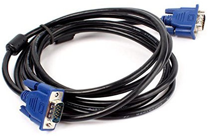 VGA macho a macho cable de extensión convertidor para PC TV Monitor (5M)