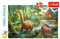 Trefl, Puzzle, Der Weg der Dinosaurier, 60 Teile, für Kinder ab 4 Jahren, Farbig