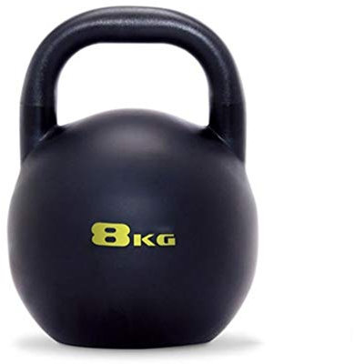 Kettlebells AGYH Schwarz Stahlgusskettle, Profi-Sportkettle, Muskeltrainingsgeräte for Home Fitness-Studios, 4 Kg / 8kg / 12kg / 16kg / 20kg / 24kg (Size : 8kg/17.6lb)