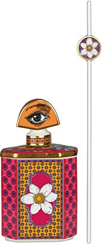 Baci Milano - Bottiglia Midi 325ml in Porcellana con Bacchette H.17 cm - SEWEET Eye - JMIDI.JOK01