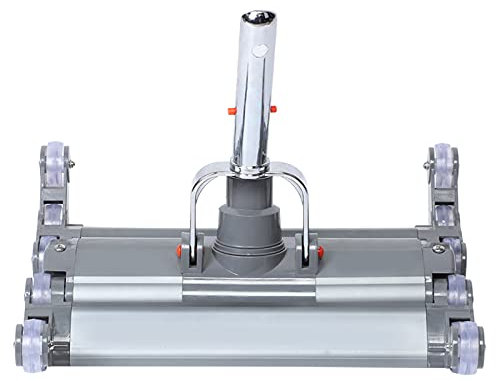 Tête Aspirateur Piscine, 360 Degrés Alliage D'aluminium Aspirateur Piscine Tête D'aspirateur, pour Nettoyer La Saleté, Les Débris, La Poussière dans La Piscine